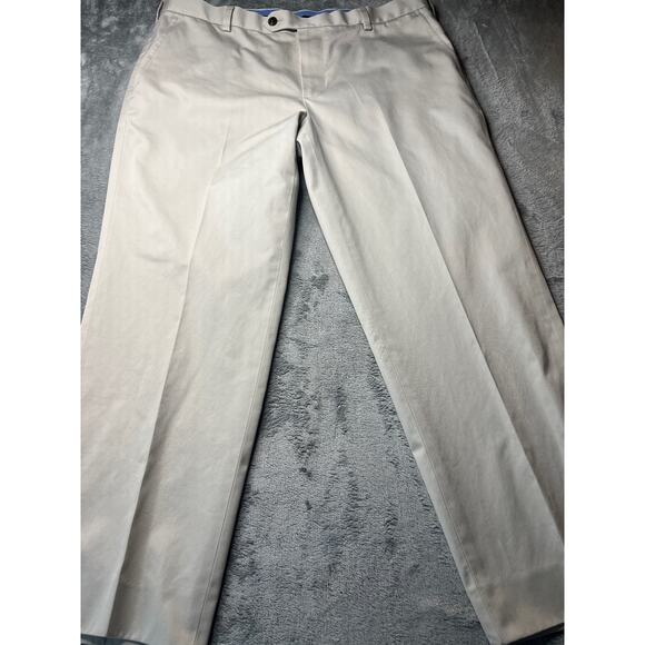 Brooks Brothers Pants Men 36 Beige Light Weight Advantage Chino Milano Khakis - Picture 2 of 9